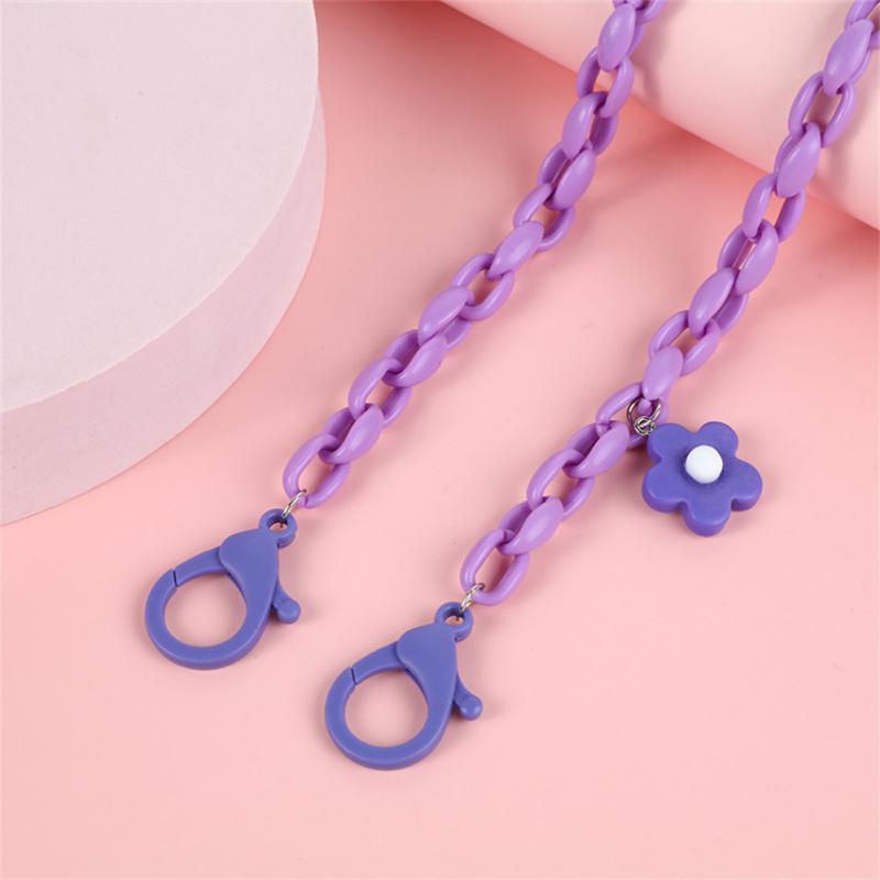 

70cm Fashion Acrylic Face Mask Chain Women Anti Slip Mask Strap Glasses Chains Neck Chain Mask Holder Neck Strap Mask Lanyard