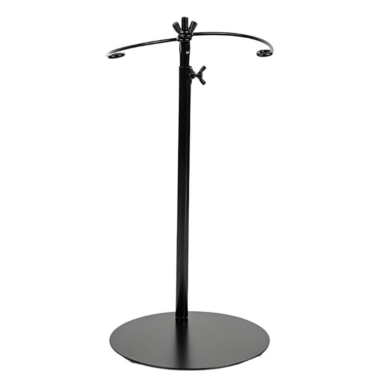 

Iron Plant Support Stand AdjustableWith Modern Design Ideal For Floral Arrangements Indoor And Outdoor Use Easy Storage S чорний