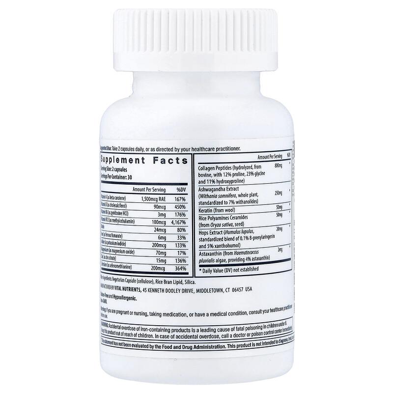 Hair Growth Complex For Women, 60 Capsules