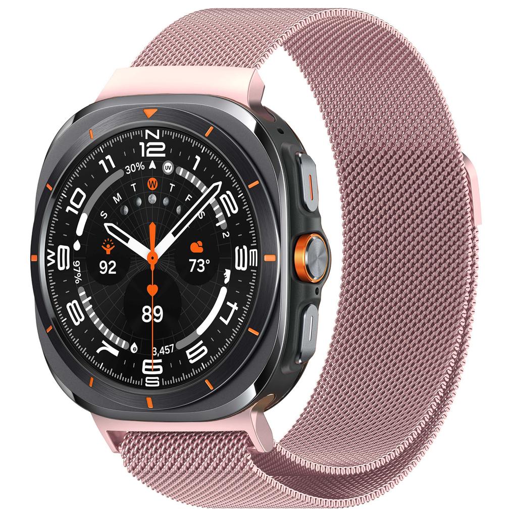 Milanese loop Strap for Samsung Galaxy Watch 7 Ultra 47mm Stainless Steel metal belt Bracelet correa Galaxy Watch ultra 47 band