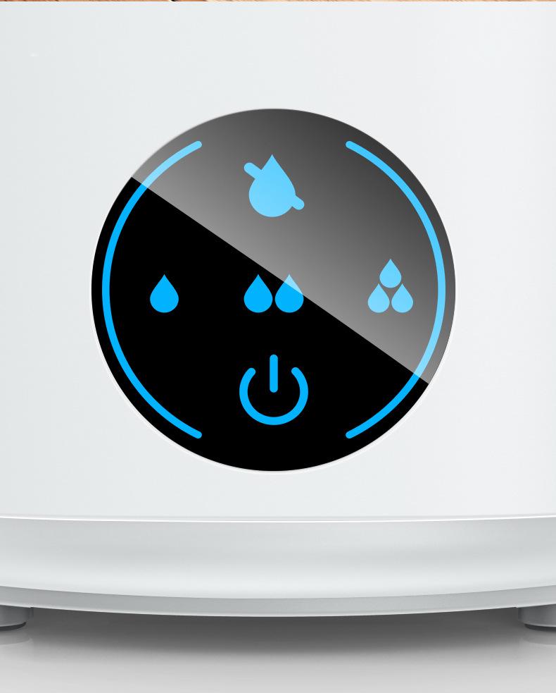 4L Smart Touch Humidifier: Silent Aromatherapy for Home & Office