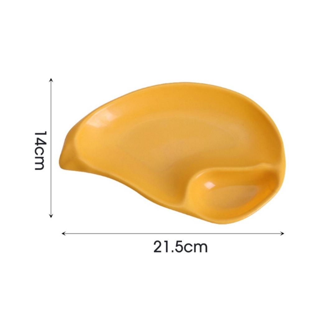 Strapazierfähiger Snackteller Mehrzweck Pommes Saucen Teller Neue Gewürzschale