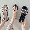 Slippers Female Summer Flat Bottom Beach Sandals Slippers Go Out Non-slip Flip-flops Fashion and Leisure All-match