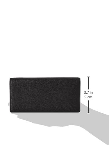 Hartmann Glendale Card Wallet, Made In Japan, Black/Tan