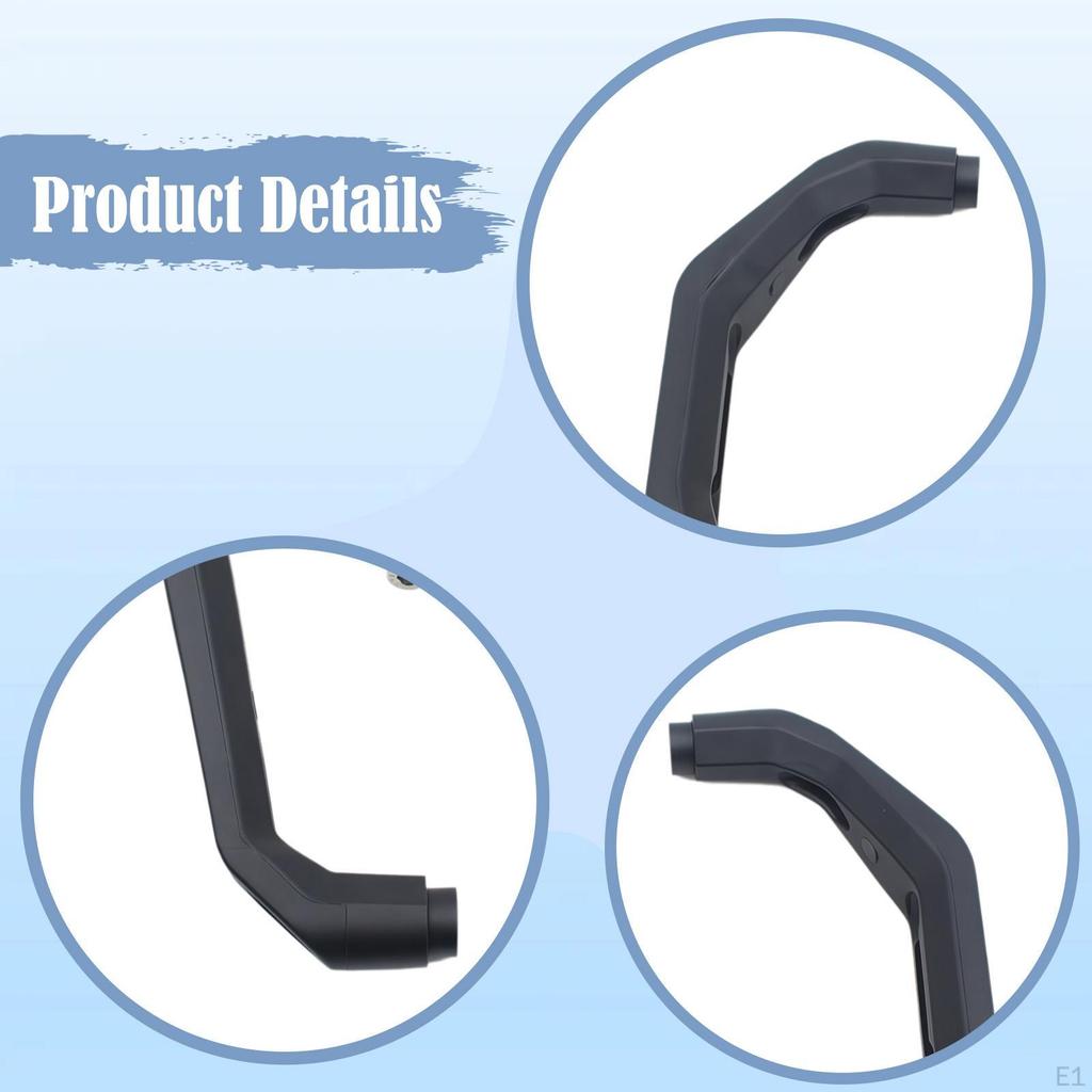 2 Pieces Motorbike Rear Passenger Grab Handle Armrest for Yamaha Tenere