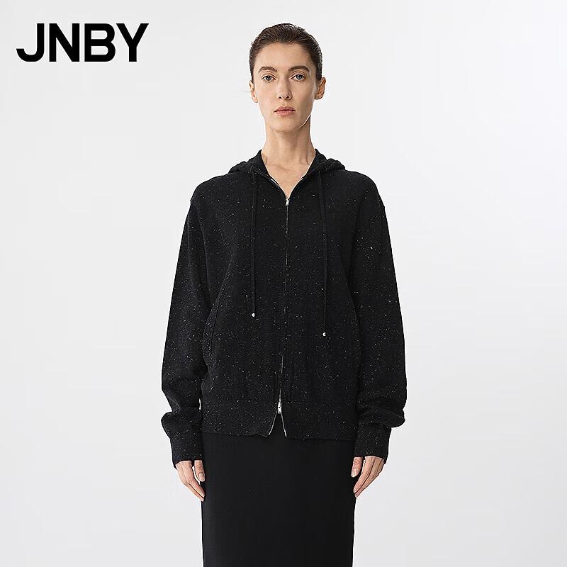 

JNBY 2025 Spring Relaxed Fit Hooded Knit Cardigan S