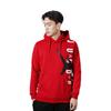 Jordan Sweatshirts Men's Red Hooded Moderate Regular CD5871-687