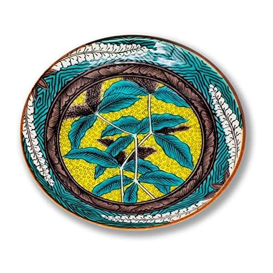 Washa no Kura Plate Stylish Kutani Ware Masterpiece Bean Plate Old Kutani Aote Wisteria Pattern Flower Illustration Small Plate Serving Plate Brand