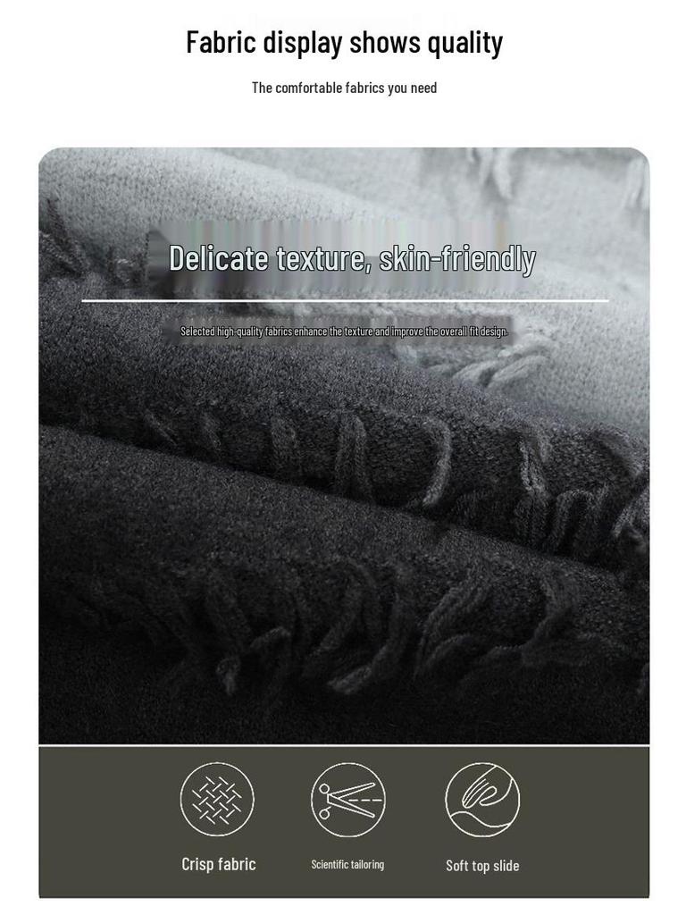 Farbverlauf Strickpullover: Trendiger lässiger Pullover mit Rundhalsausschnitt für Jugendliche