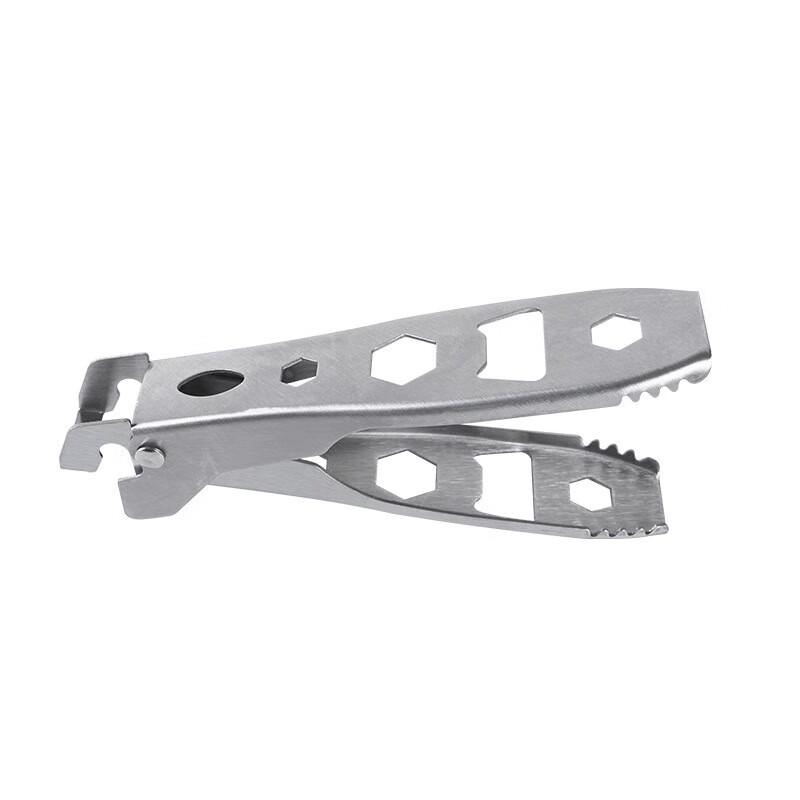 ZISIZ Multifunction Camping Pot Clip & BBQ Tongs