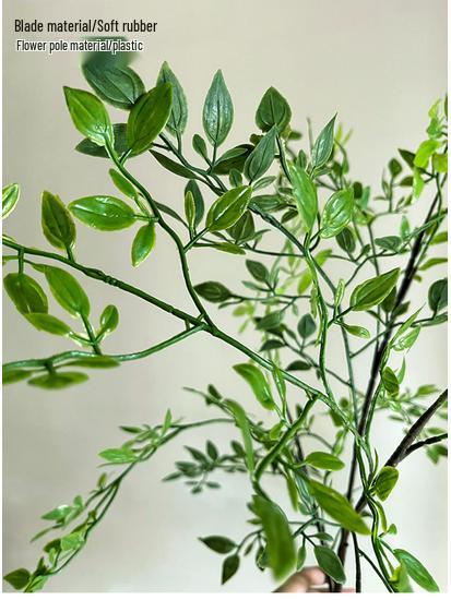 Nandina Green Artificial Flower Arrangement - Decorative Living Room Ornaments