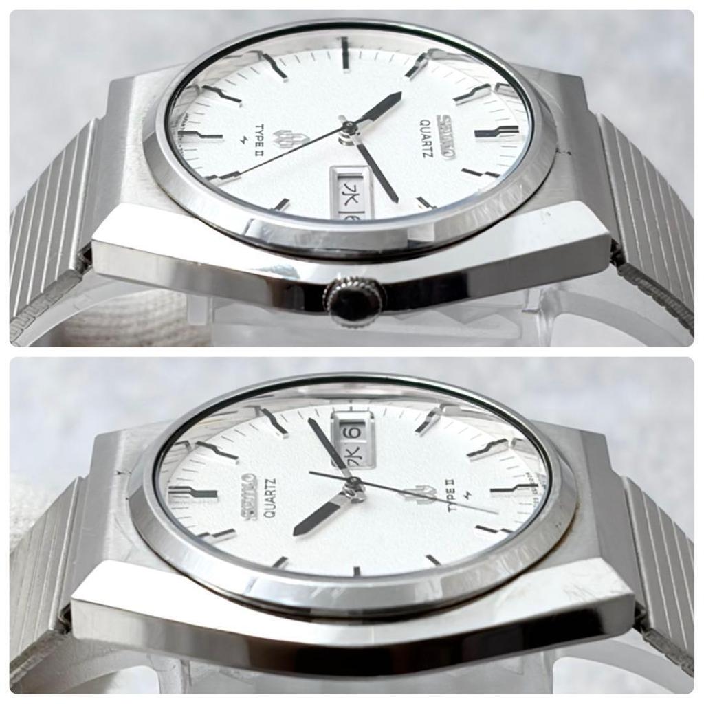 Used [In operation/Made in 1980] SEIKO Type 2 Grain Dial 7123-7010 Watch Quartz/QZ