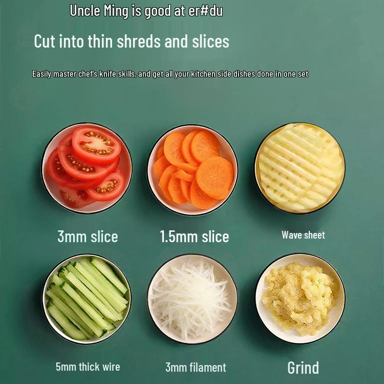 Multifunctional Vegetable Cutter & Potato Shredder Kitchen Slicer Grater