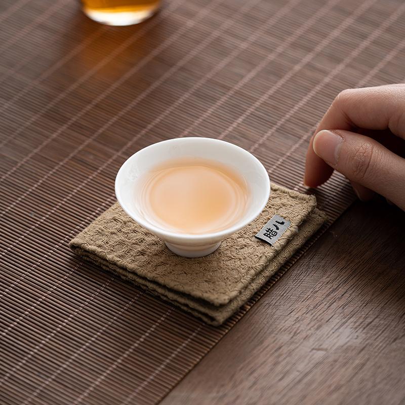 Handgefertigte Roherz Talg Jade Weißes Porzellan Hut Tasse Keramik Teetasse Kleine Teetasse Kung Fu Tee Set Tasse Dehua Weißes Porzellan