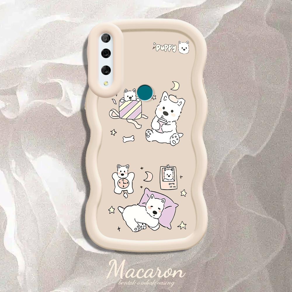 

Окрашенный узор Big Wave Edge Мягкий силиконовый материал Macaron чехол для телефона противоударный защитный резиновый чехол для iPhone Huawei Honor Infinix Tecno iPhone 14 белый