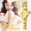 Cute and Stylish Bracelet Heart Analog Display Waterproof Quartz Fashion Watch in Gold Perfect Gift for Day Women's Watch - Birthdays, Anniversaries,