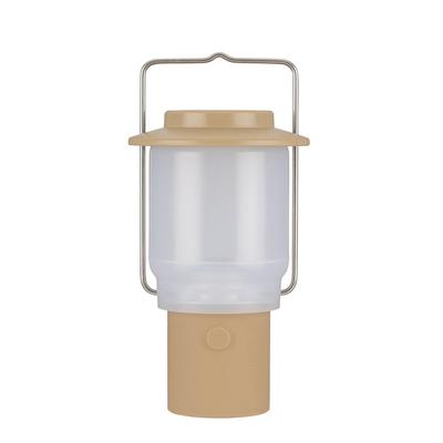 Snow Peak HOME & CAMP Lantern, Khaki, ES-080-KH, Battery-Operated, for Outdoor Camping