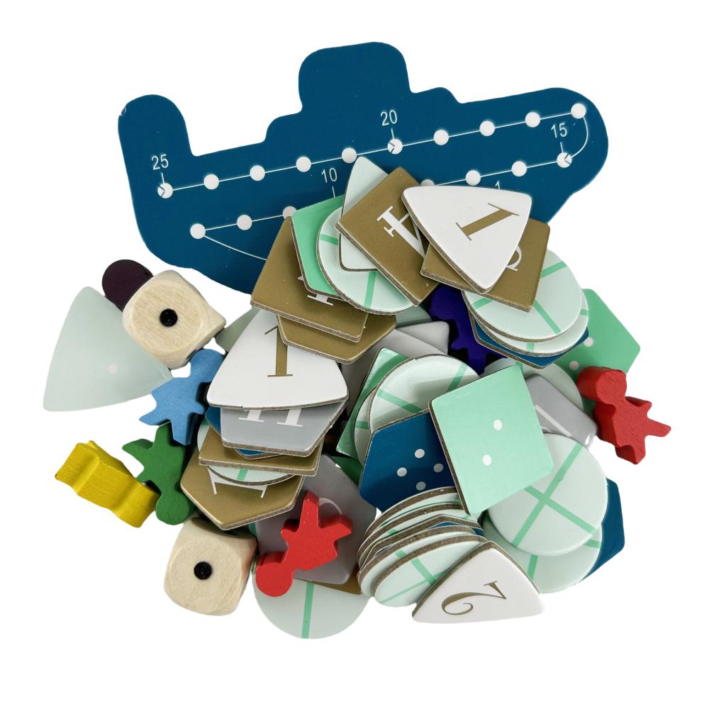 Aventura în Adâncuri Joc de Societate Joc de Cărți Petrecere de Familie Distracție Cadou Amuzant Pachet de Cărți de Joc în Engleză