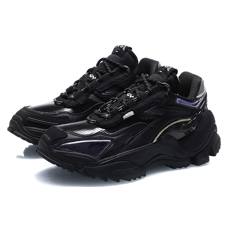 Li Ning Y2K Paris Fashion Week Textile, TPU Comfortable Cushioning Slip Resistant Abrasion Resistant Low top AGCQ106-3