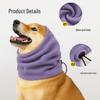 Dog Scarf: Noise-Cancelling Ear Muffs – High-Elastic, Soft, and Warm for Outdoor Pet Travel