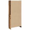 Credenza Alta con Aspetto Legno Vintage 82,5 x 30,5 x 185 cm Legno Ingegnerizzato