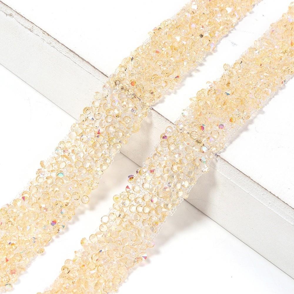Decorations Trim Rhinestones Tape Trim Resin Crystal Resin Zirconia Chains  Craft Projects