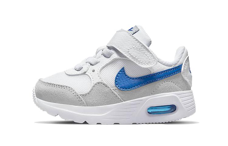 

Nike Slip Resistant Cushioning Abrasion Resistant Low top Toddler Shoes White Blue Baby CZ5361-101 25