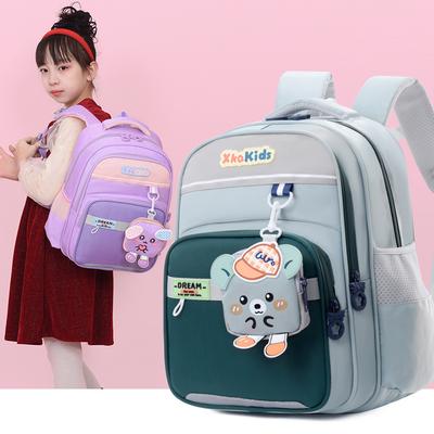 Nova mochila escolar leve para meninos do ensino fundamental e mochila infantil de grande capacidade para mulheres