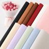 10Pcs DIY Craft Embossed Bouquet Wrapper 3D Wave Embossed Florist Bouquet Packaging Flower Shop