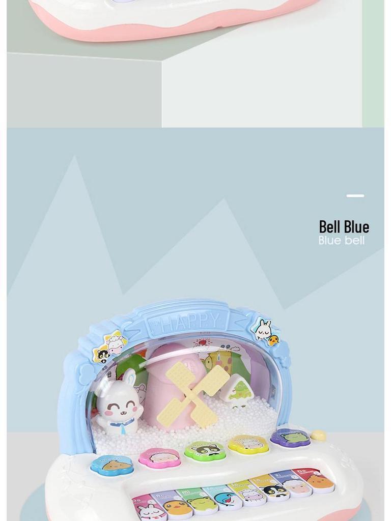 Baby Musical Piano Toy for Early Education, 6-12 Months Boys & Girls