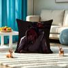 C-Chainsaw Man Makima Square Double-Sided printed Pillow Case Bedroom Bedside Pillow Sofa Cushion Cover