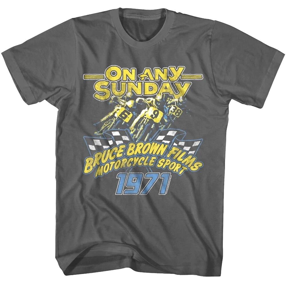 On Any Sunday Motorcycle Racers 1971 Men s T Shirt M