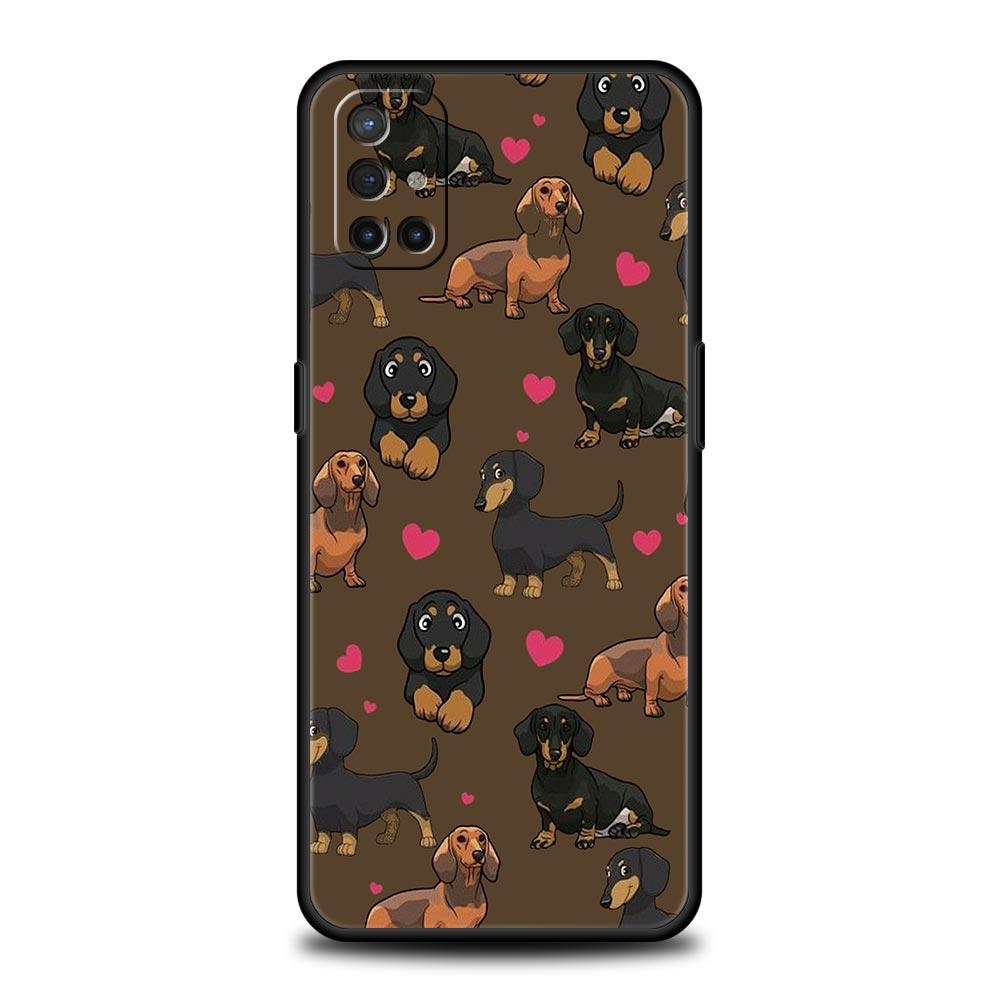 Dachshund Sausage Dog Phone Case For OnePlus 12 11 10 9 8 7 7T Pro 12R 10R 9RT 9R 8T Nord N100 N200 N10 2T CE 2 5G Cover