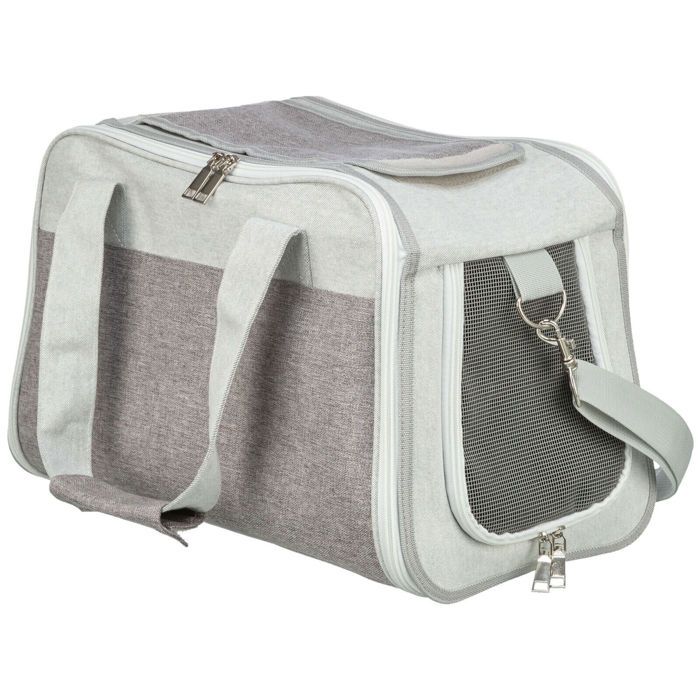 Sac de transport pour chien - TRIXIE - Libby - Gris - Polyester - Petit animal