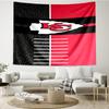 Kansas City Chiefs Logo Tapestry Hanging for Bedroom,Livingroom, Playroom,Decor Art Room Wall Tapestry Holiday and Birthday Gifts