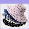 Sun Hat With Heart Embroidery Large Brim Sun Protection For Beach And Vacation