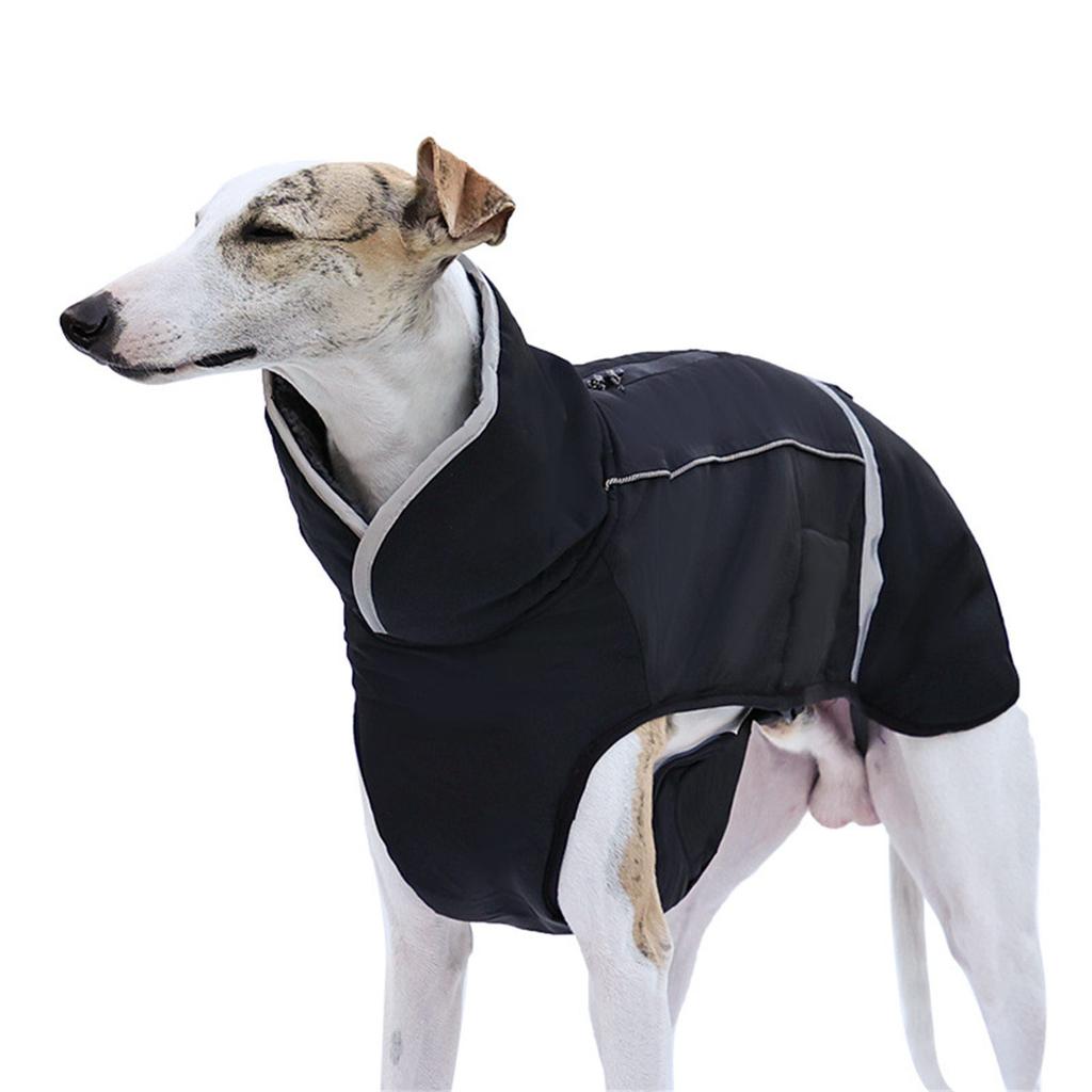 Fleecové rolákové psí bundy Měkký zimní kabát Teplý svrchní oděv do chladného počasí pro venkovní procházky a cestování