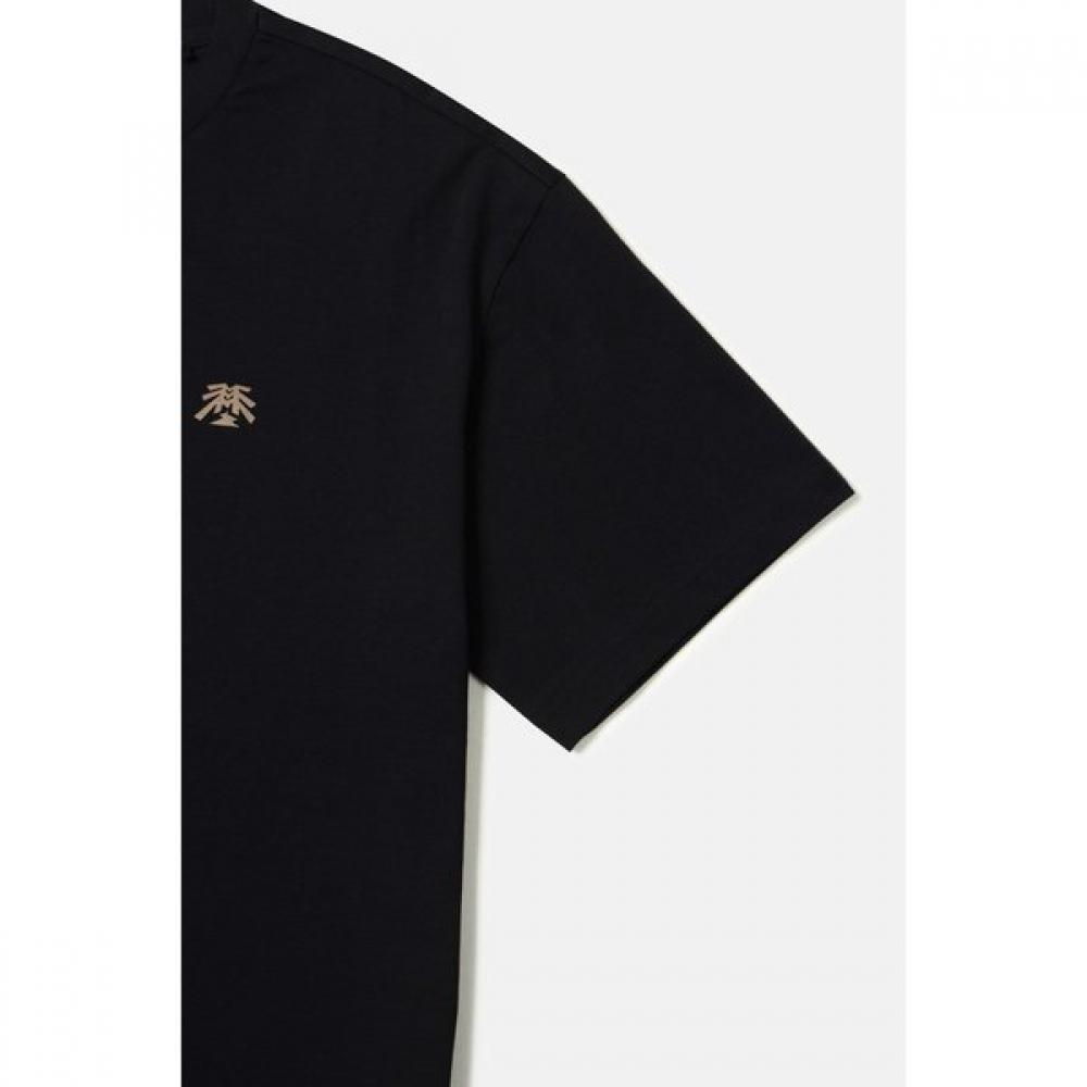 KOLON SPORT Unisex Graphic ShorT Sleeve T shirT jwTcm25811blk