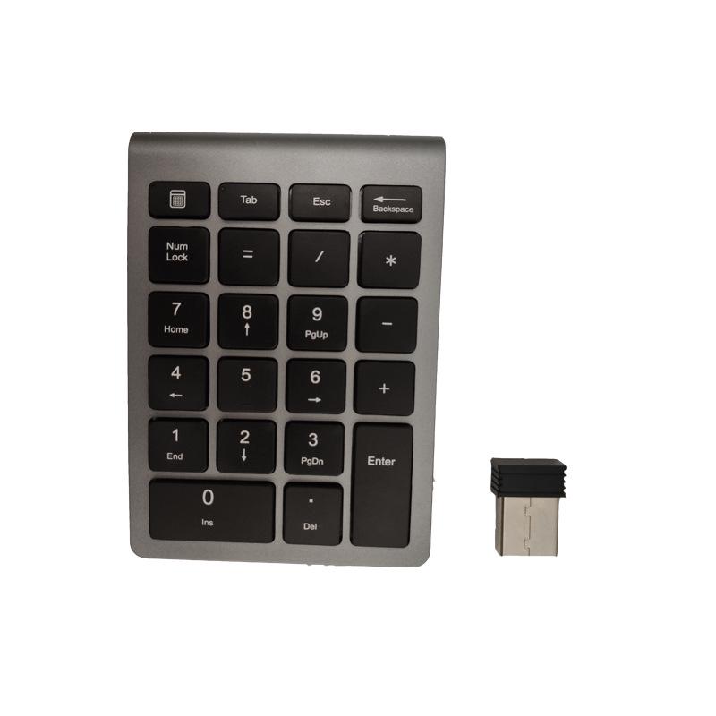 22-Tasten kabellose Bluetooth 5.0-Zifferntastatur für Finanz-, Buchhaltungs- und Börsenanwendungen