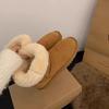 Zwei neue Damen-Winter-Retro-Schneestiefel, gefütterte und verdickte warme Woll-Baumwollschuhe, rutschfeste kurze Stiefel.
