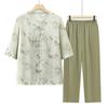 New Chinese Style Floral Blouse
