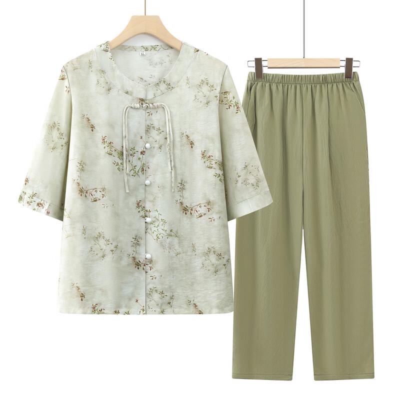 New Chinese Style Floral Blouse