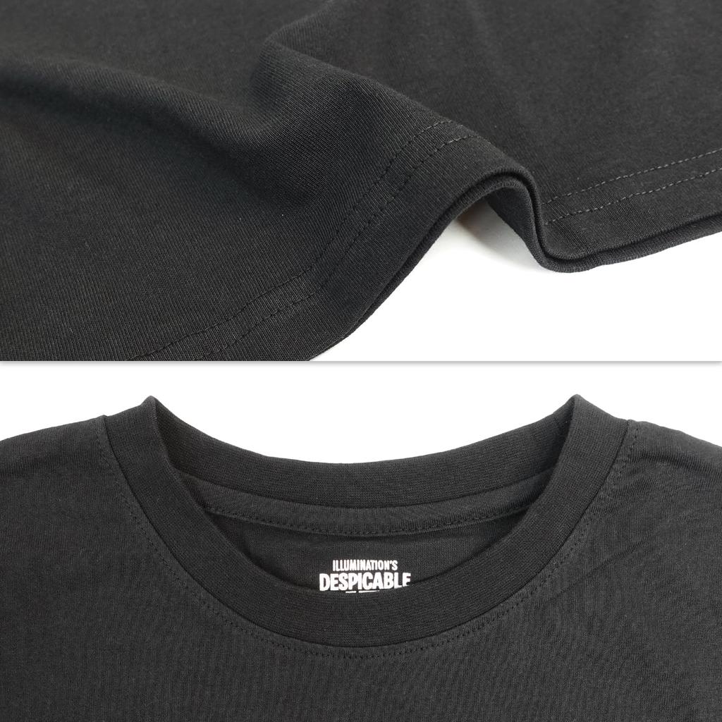 FinePlus Minions Despicable Me DM4 Box Print T-Shirt, Mel, Ron, Dave, Character Merchandise