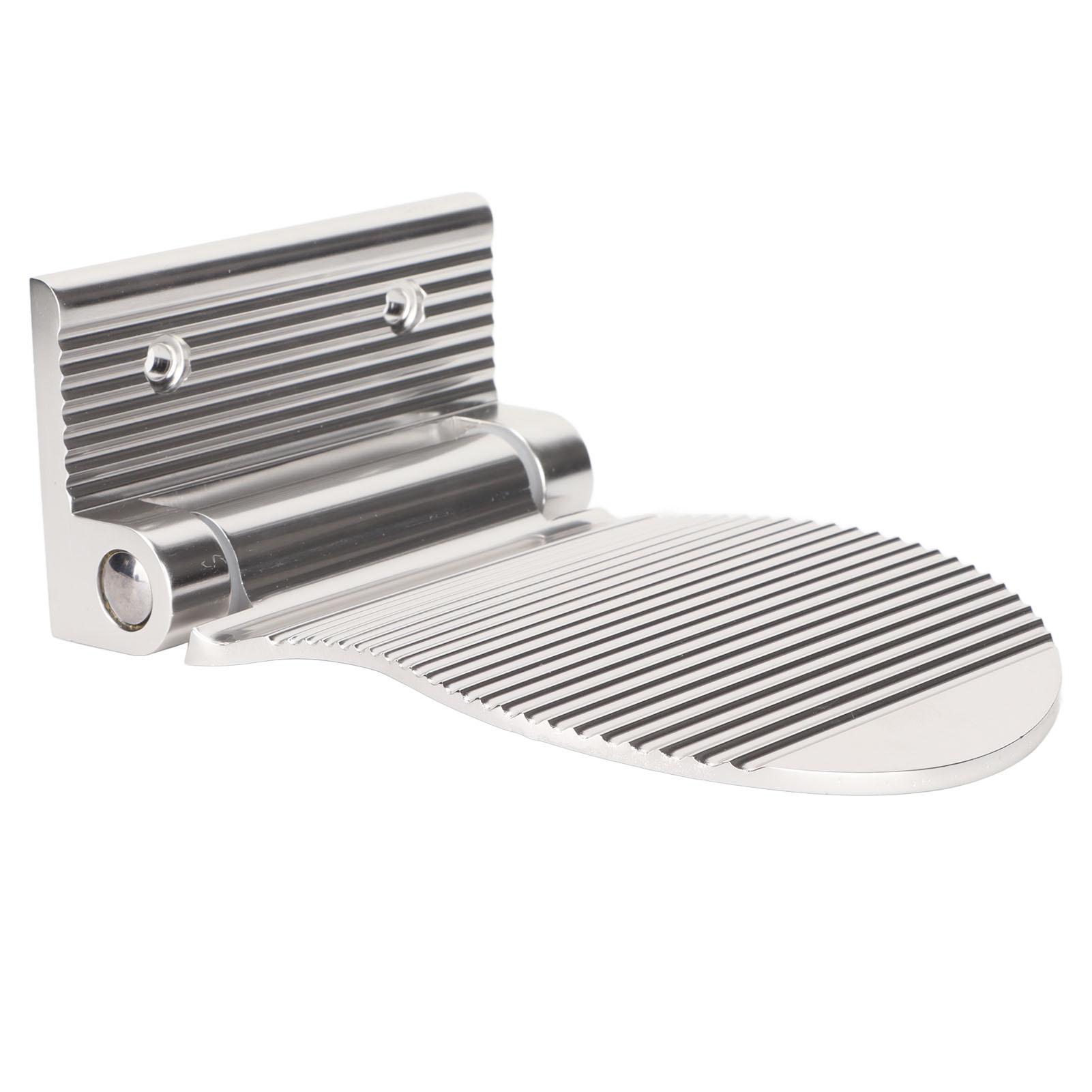 

Подставка для бритья Складная конструкция Коррозионностойкий алюминиевый сплав Винтовая установка Ножка для душа серебряный