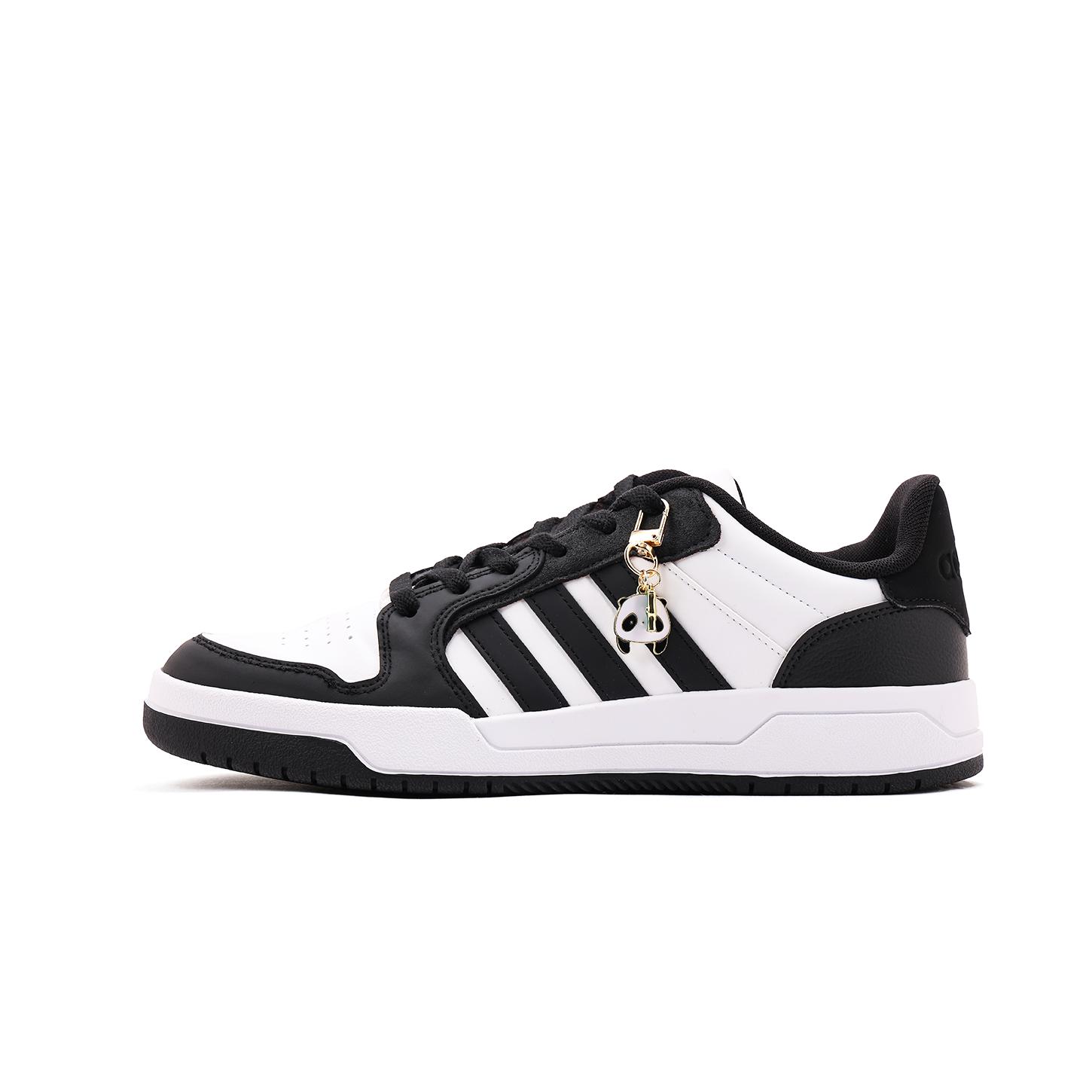 

Adidas ENTRAP Leather Wrapping, Wear Resistant And Non Slip Low top Skateboard Shoes Unisex Black White JQ3923(Team59-) 45⅓