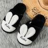 Women's Flat Shoes 2024 Autumn Closed Toe Velvet Warm Women's Home Cotton Shoes Indoor Casual Comfortable Women's Slippers