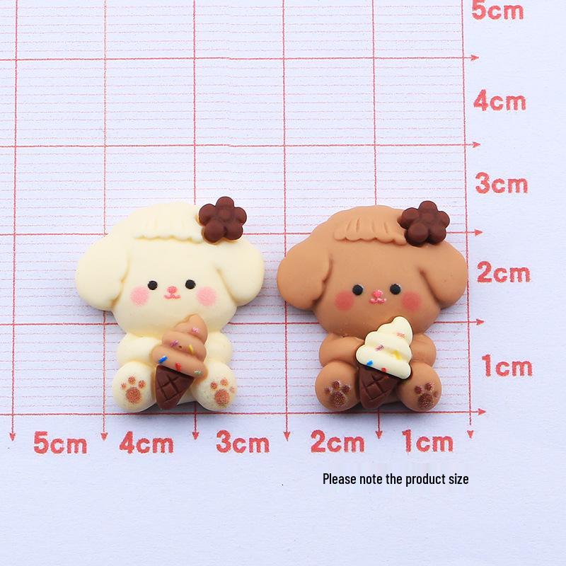Mika DIY Small Animal Cartoon Resin Sticker Kit for Phone Cases and Cups