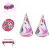 Magical Unicorn Kids Birthday Party Supplies Featuring Colorful Plates Cups And Banners