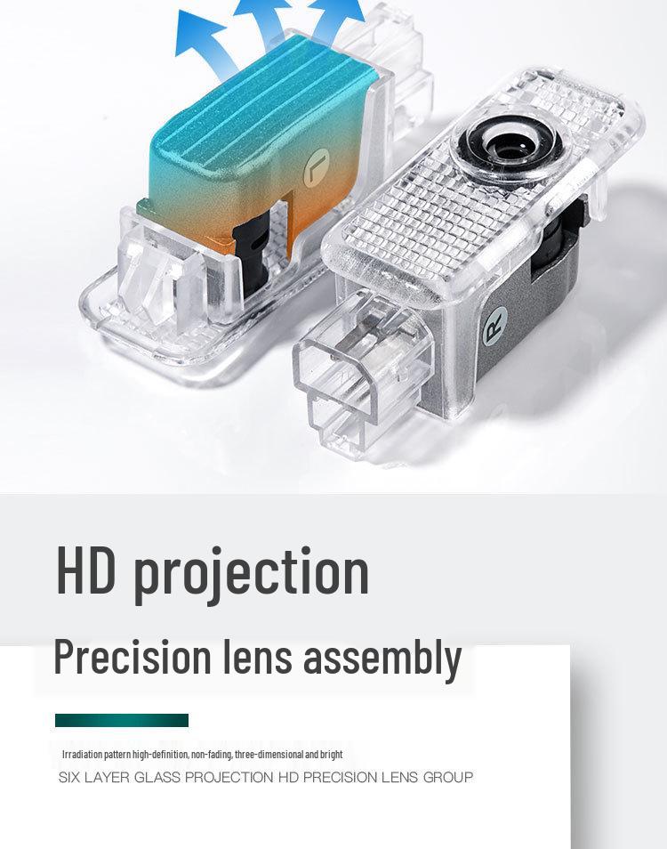 Projection Door Lights for Bentley Models: Flying Spur, Continental GT, Mulsanne, Azure, Bentayga - Welcome Light & Decoration