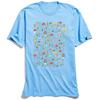 Casual Unisex T Shirt Mushrooms Spring Tshirt 2024 Cartoon Printed Male Clothing 100 Cotton Fabric Black Tops  Tees Tshirt